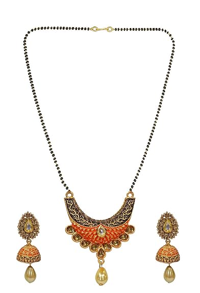 Gold Long Necklace Designs In 30 Grams 