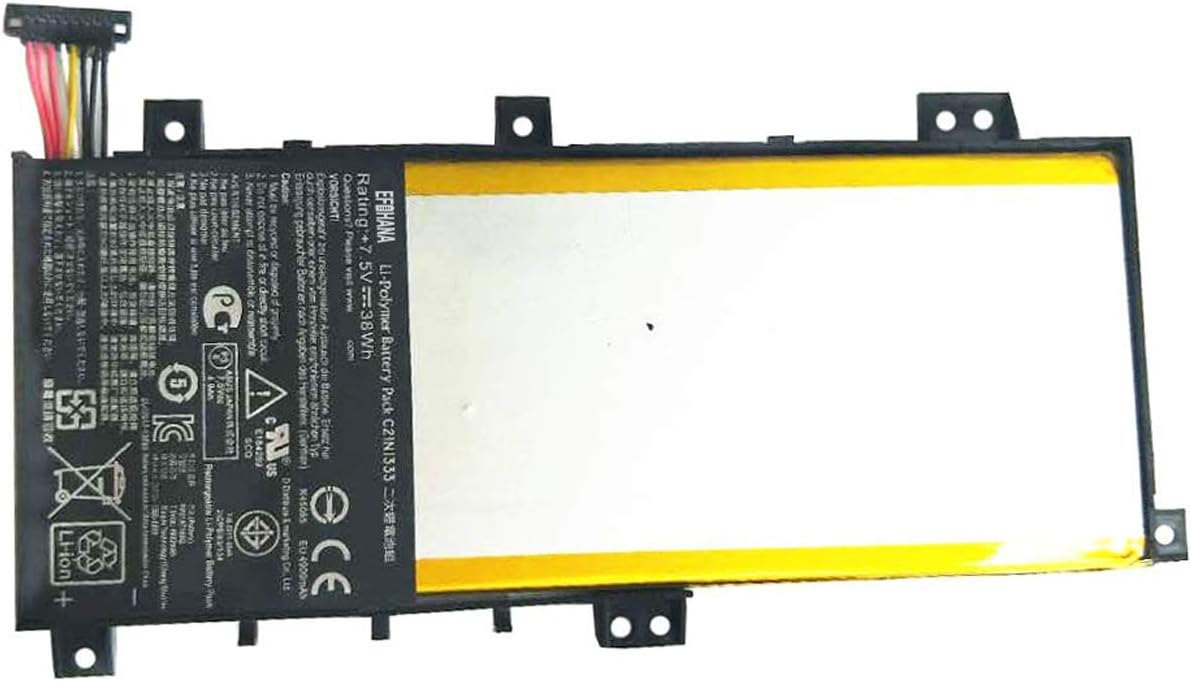 efohana C41-N550 Laptop Battery Replacement for N550 N550JA N550JV N550J N550JK Q550L Q550LF ROG G550 ROG G550J ROG G550JK Series Notebook 15V 59Wh 4000mAh