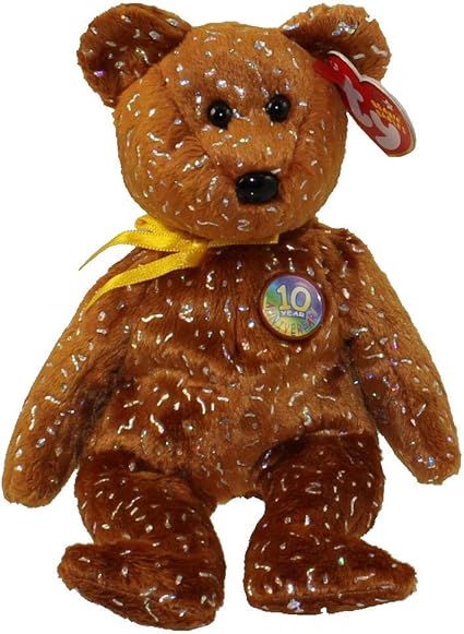 the beginning bear beanie baby