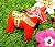 DALA HORSE SWEDEN 3d Fridge Magnet Landmark Souvenir Ceramic Resin Gifts