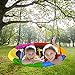 Joychoic Tree Swing,Extra Large 40'' Diameter Outdoor Tree Swing,Bonus Swing Straps Set of 2,Flag Set and 2 Carabiners