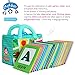 LALABABY 26 Letters Cloth Card with Cloth bag Early Education Toy for Over 0 Years