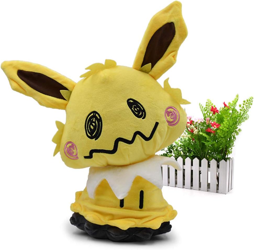 Pocket Monsters Mimikyu Cosplay Eevee Family Plush Dolls Animal Stuffed Plush Toys (Color5)