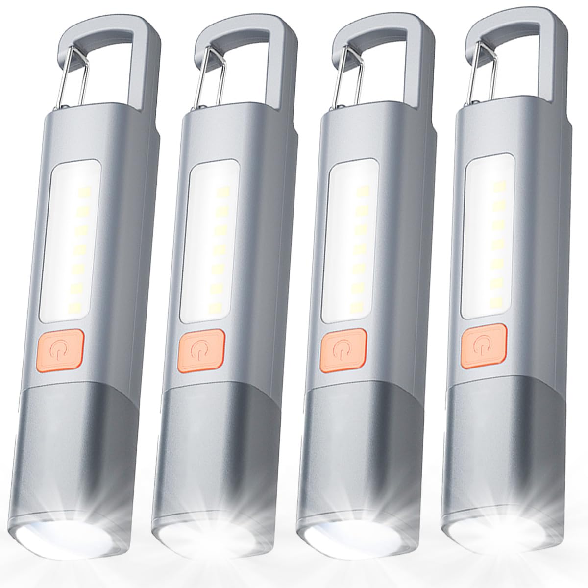 Photo 1 of YOUAWE Rechargeable LED Flashlights High Lumens, 20,000 Lumens Super Bright Flashlight with USB Cable and Hook, 3 Modes, Waterproof Flash Light Handheld Powerful Flashlight for Home Camping ?- 4 Pack