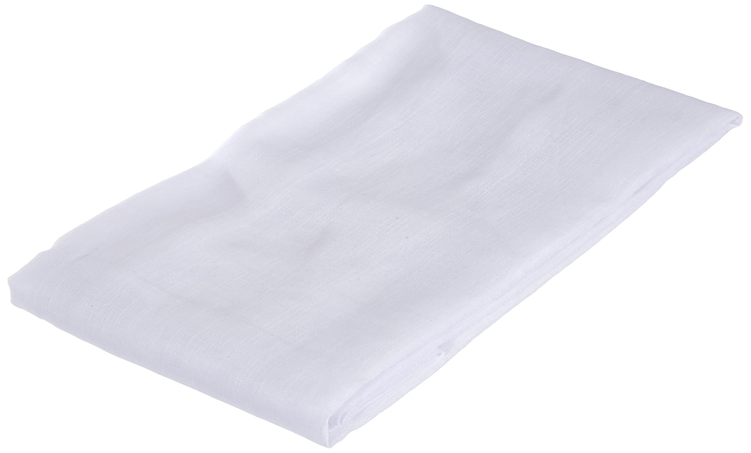 LINDER 100% Polyester White Curtain 45 x 180 cm