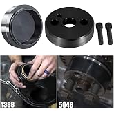 5046 Crankshaft Wear Sleeve Install Tool &amp; 1338 Front Cover Crankshaft Seal Installation Tool Perfectly Fits for Dodge Cummins 3.9L 5.9L 6.7L Diesel Engines
