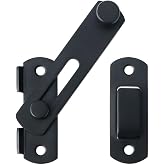 Alise 4inch SUS304 Stainless Steel Gate Latches for Wooden Fence &amp;Barn Door | Heavy Duty Gate Hardware ,Security Flip Latch,Anti-theft Latch,Safety Door Lock for Barn Wood Fence Sliding French Door