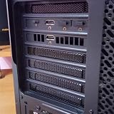 Bumdenuu 20 PC PCI Slot Cover Black Steel Dust Filter Closure Plates Ventilated view 3