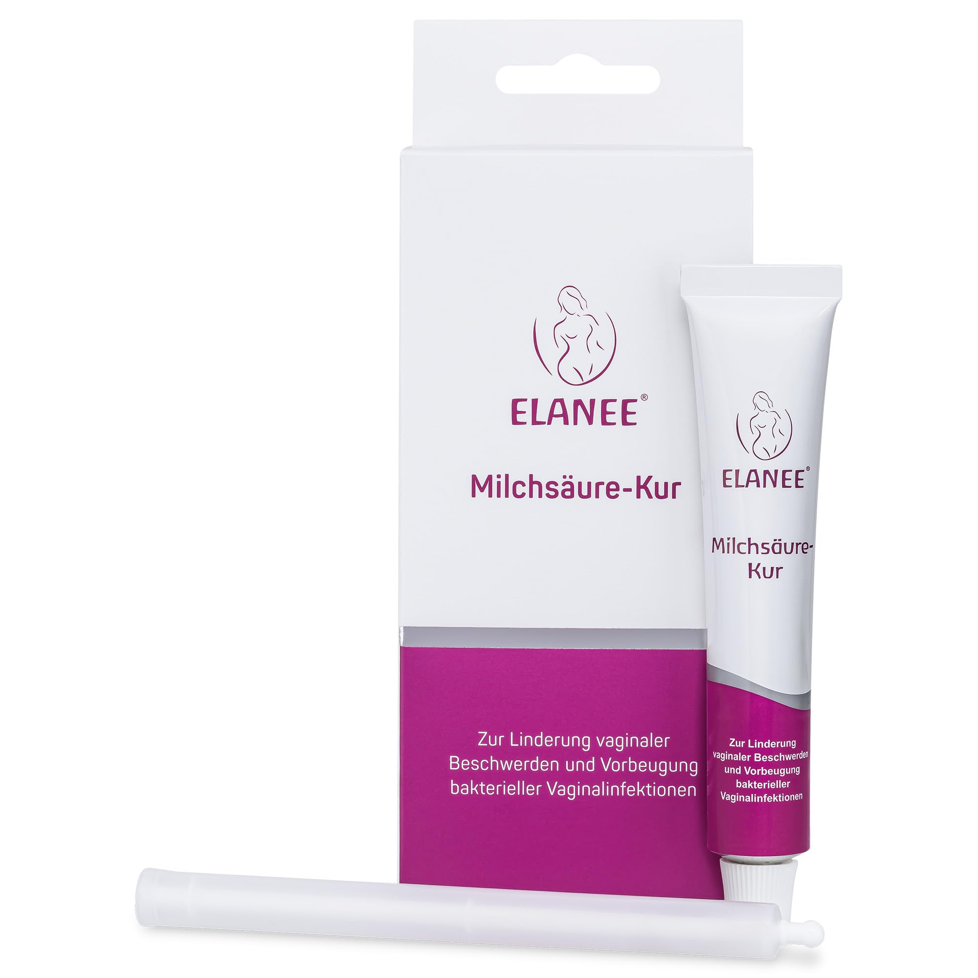 ELANEE Lactic Acid Treatment to Relieve Vaginal Discomfort and Prevention of Bacterial Vaginal Infections, 7-Day Treatment (730-00)