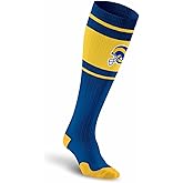 For Bare Feet NFL Classic LOS ANGELES RAMS Marathon Compression Sock Team Color Small/Medium
