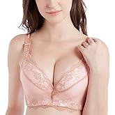 FallSweet Padded Push Up Lace Bras for 34A to 44C Underwire
