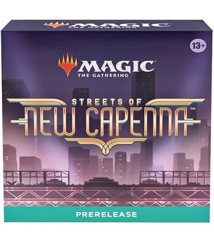 Amazon.com: MTG Magic the Gathering Streets of New Capenna Theme Boosters:  All 5 Jumbo Packs : Toys & Games