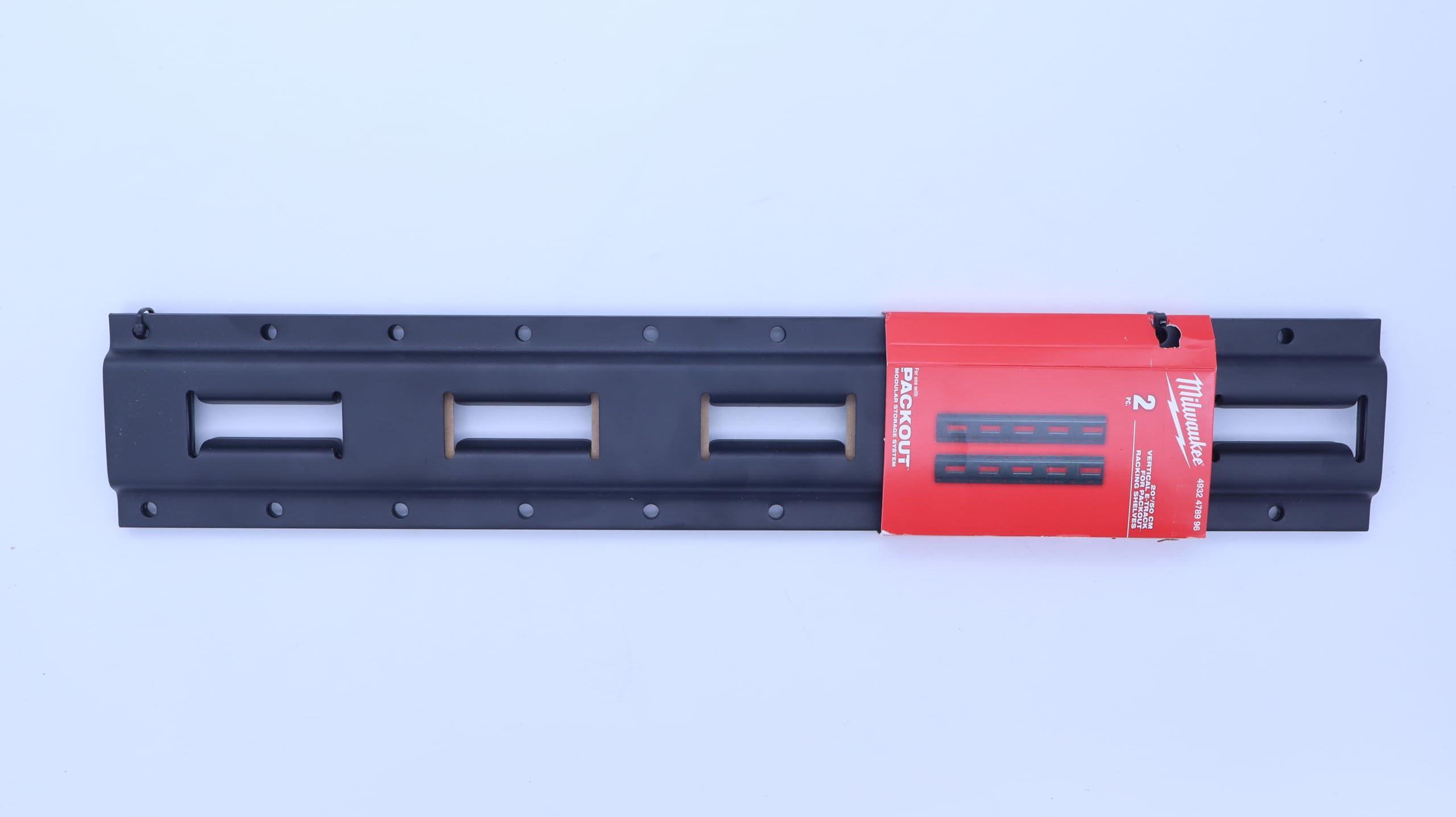 Milwaukee For PACKOUT rail system for wall mounting, PACKOUT rails, 50 cm (1)