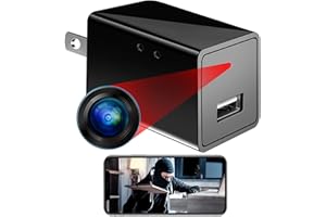 Hidden Spy Camera 1080P WiFi Wireless Small HD Home Office Security Camera Compact Surveillance Monitoring Cameras Micro Indo