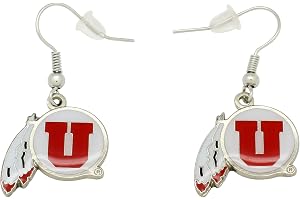 NCAA Utah Utes Dangler Earrings