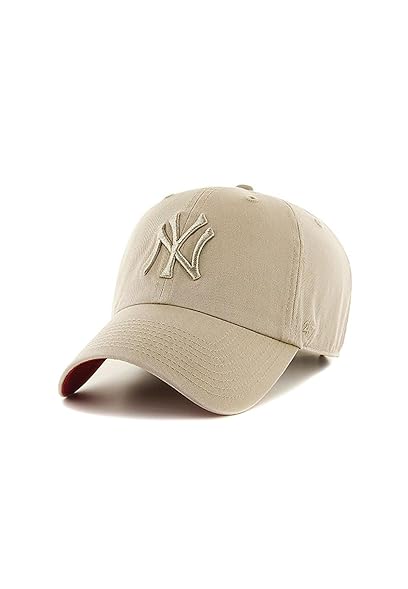 khaki yankees hat