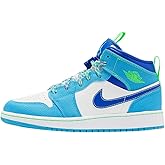 Jordan Youth 1 Mid SE GS DA8010 400 Sprite Blue - Size 6Y