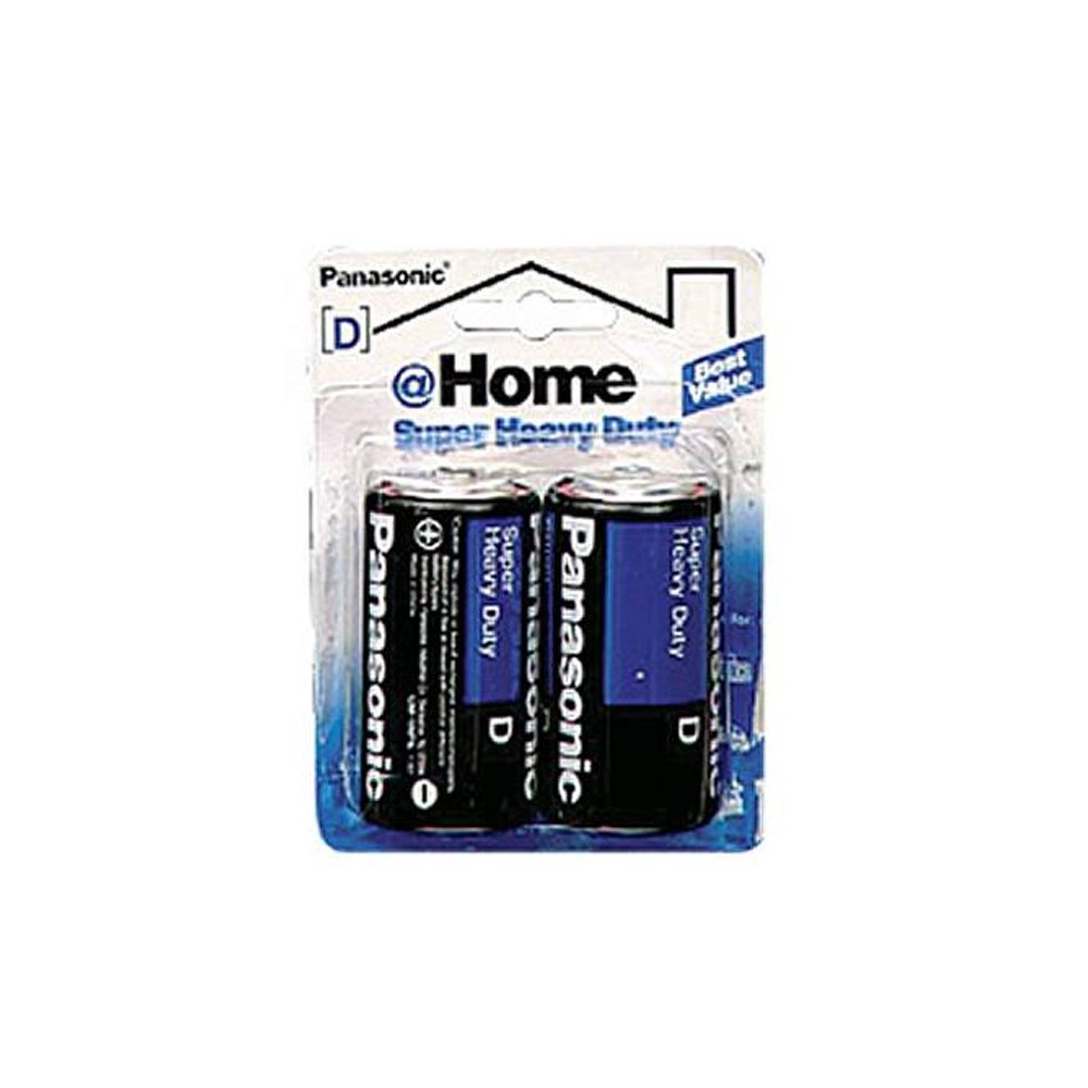 Photo 1 of Panasonic Batteries Super Heavy Duty Batteries, 2 Count