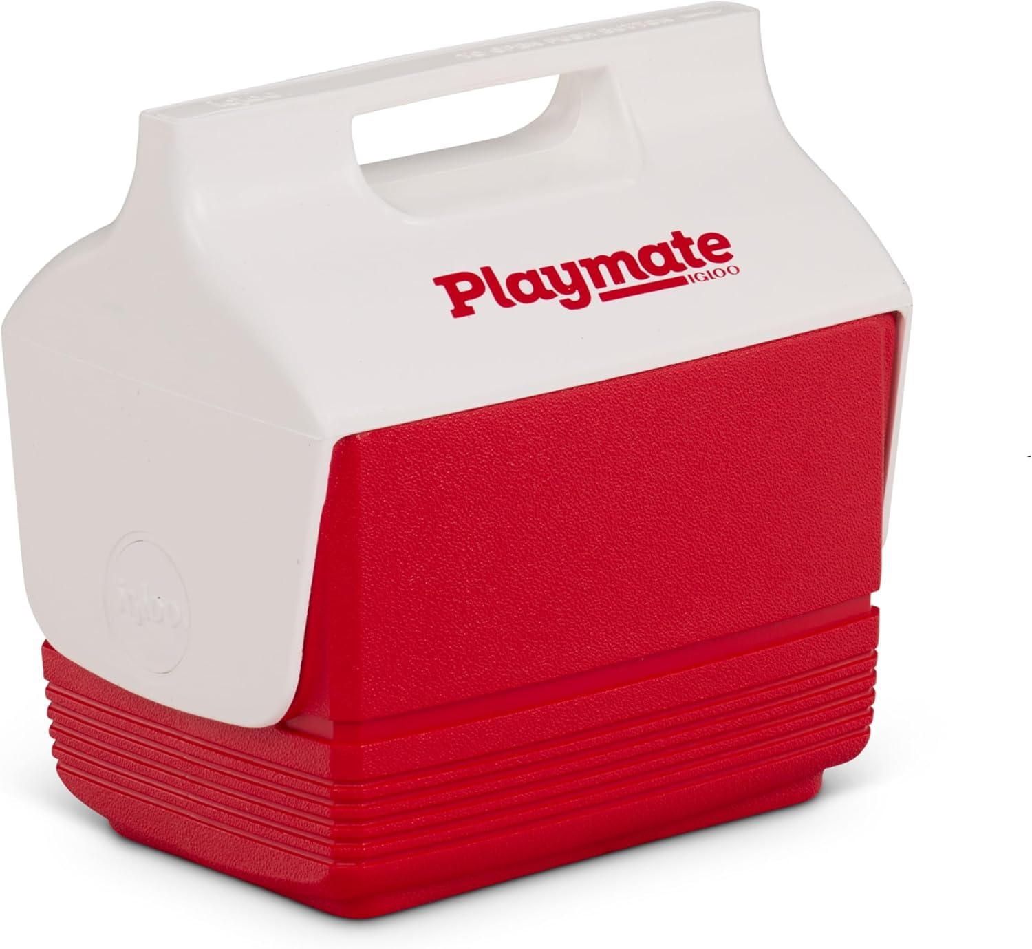 Igloo Playmate Elite - Tragbare Passive Kühlbox 15L - Getränke Kühlbox - Hält Eiswürfel Tagelang Gefroren - Kühlbox für Sport, Picknick - Rot/Weiß