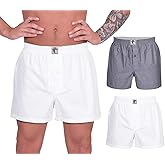 LUFT Mens Cotton 2 Pack Underwear Waistband Solid Stretch Briefs Boxer Shorts