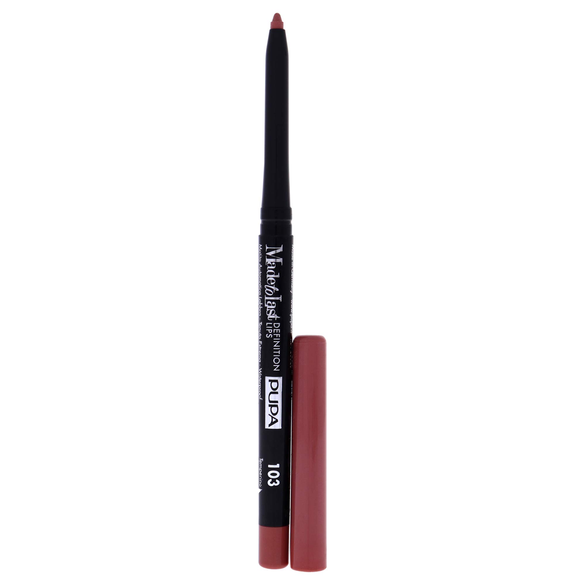 Pupa Milano Made To Last Definition Lips - 103 Apricot Rose For Women 0.001 oz Lip Pencil