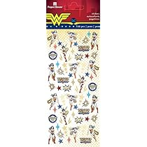 Paper House Productions Wonder Woman Micro-Aufkleber – 3 Stück Im Set Für Planner & Tagebücher