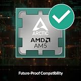 ARCTIC Freezer A35 A-RGB CPU Cooler AMD AM4 AM5 120mm P-Fan MX-5 Paste view 2