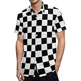 PUTWULB Rasta Reggae Rastafarian Lion Men's Casual Button Down Short Sleeve Shirts, Quick Dry Party Shirts