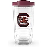 Tervis South Carolina Gamecocks - Primary Logo Made in USA Double Walled Insulated Tumbler Travel Cup Keeps Drinks Cold & Hot, 16oz, Classic