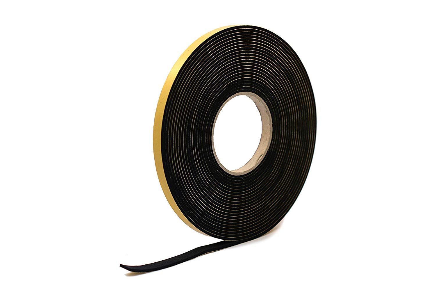 RS® Neoprene Rubber Self-Adhesive Sponge Strip 12mm Wide x 5mm Thick x 10m Long for Sealing, Weather Strip, Cushioning, Anti-Vibration, Anti-Slip, Gaskets & DIY