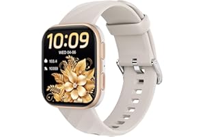 MorePro Health Fitness Tracker with 24/7 Heart Rate/Blood Pressure Monitor, Blood Oxy-gen/Sleep Tracking, 120+ Sports Activit