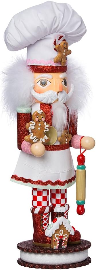 Nutcrackers - Kurt S. Adler 15-Inch Gingerbread Chef Nutcracker
