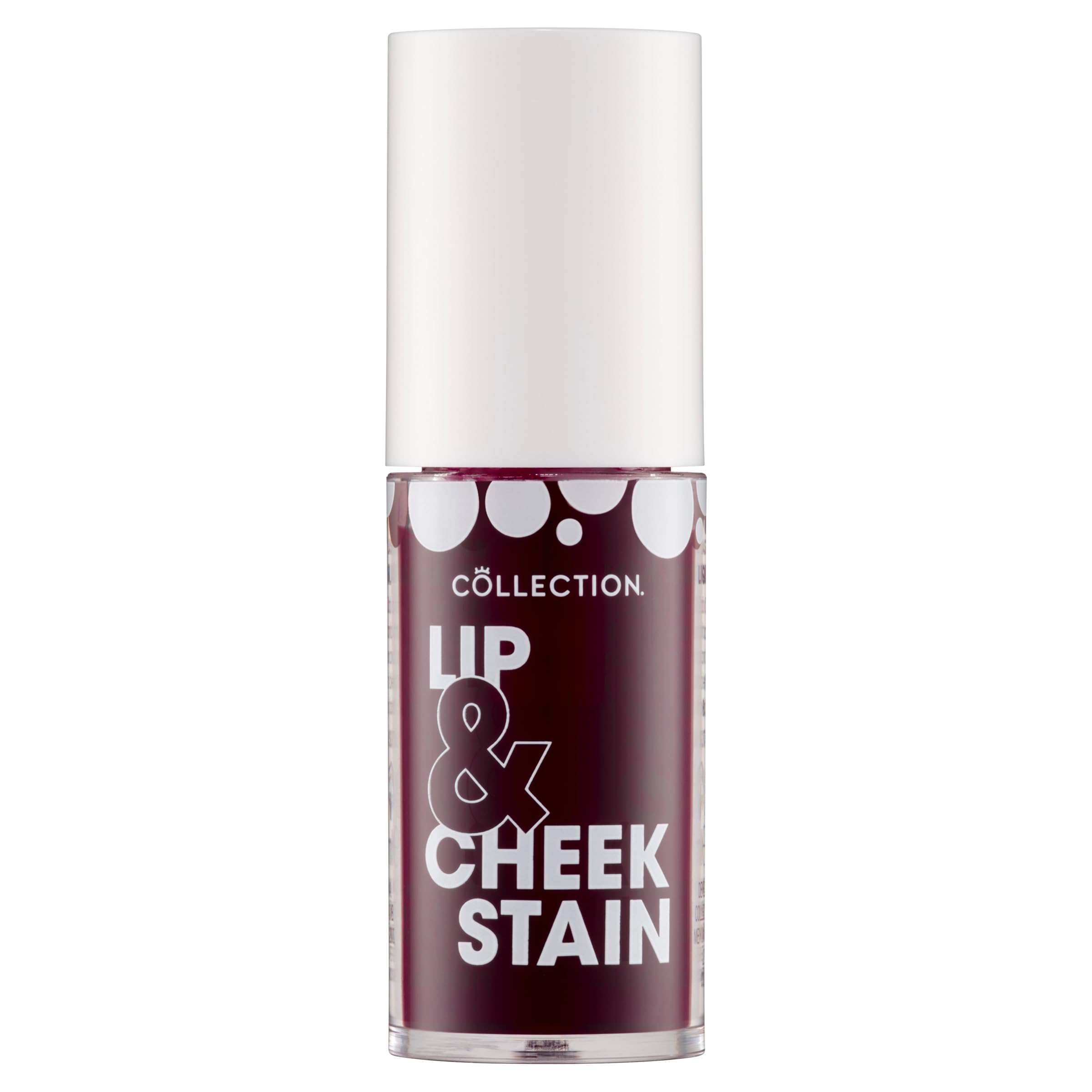 Collection Cosmetics 2 in 1 Lip & Cheek Stain, Long Lasting and Hydrating, For All Skin Types, Rosie, 3 x 5ml