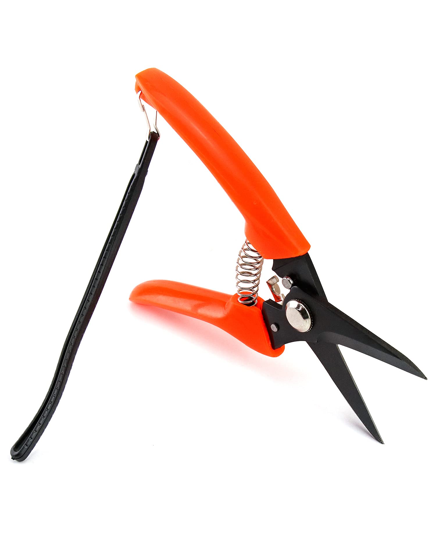 QWORK® Foot Rot Shears , Spring Loaded Goat Hoof Trimming for Sheep, Alpaca, Lamb, Pig Hooves Shrub Trimmer