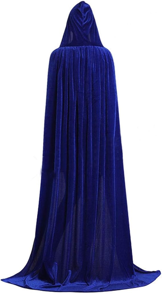 Sarfel Samt Umhang Mit Kapuze - Perfekt Für Halloween & Cosplay