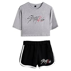 YJYP Kpop Tshirt+Shorts Felix Jisung Hyunjun