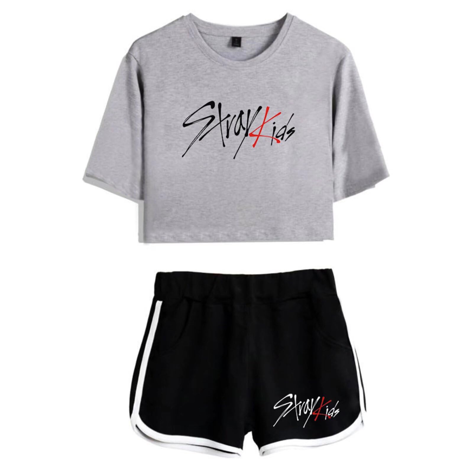 YJYP Kpop Tshirt+Shorts Felix Jisung Hyunjun