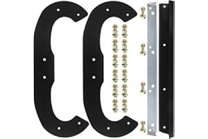 GELASKA 1687806 Scraper Bar & Flight Kit with 1752660AYP Scraper Replaces 1687489, 1687489YP, 1687628YP, 1739727, 1752606, 1752660A for Murray CS55800, MS55800, SS22E, ST655BS, ST855BS Snowblowers