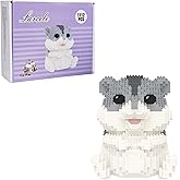 Larcele Micro Hamster Building Blocks Set, DIY Mini Building Toy Bricks for Age Over 12 Years, 1112 Pieces DZJM-01