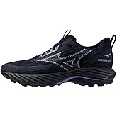 Mizuno Wave Rider GTX 3 Women's Trail Running Shoes, Odyssey Gray/Icelandic Blue/Iris Bloom