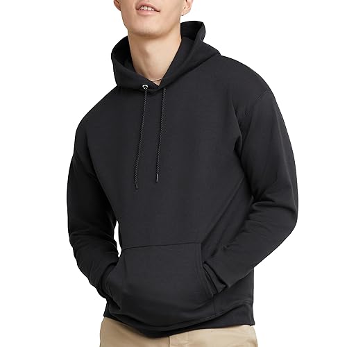 Hanes EcoSmart Hoodie, Midweight Fleece, Pullover Hooded