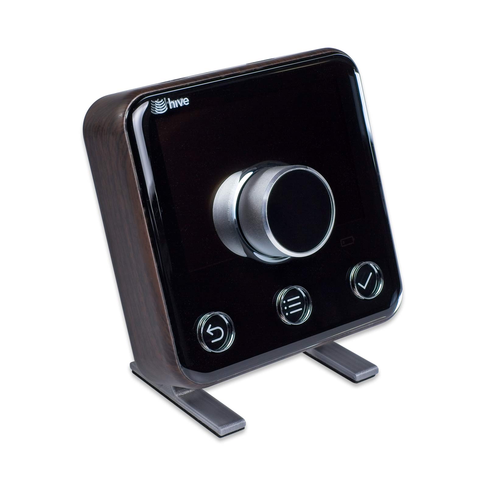 P3D-Lab Anti-Slip Stand for Hive Thermostat v2 with Mounting Screws - Tiny Silver Grey