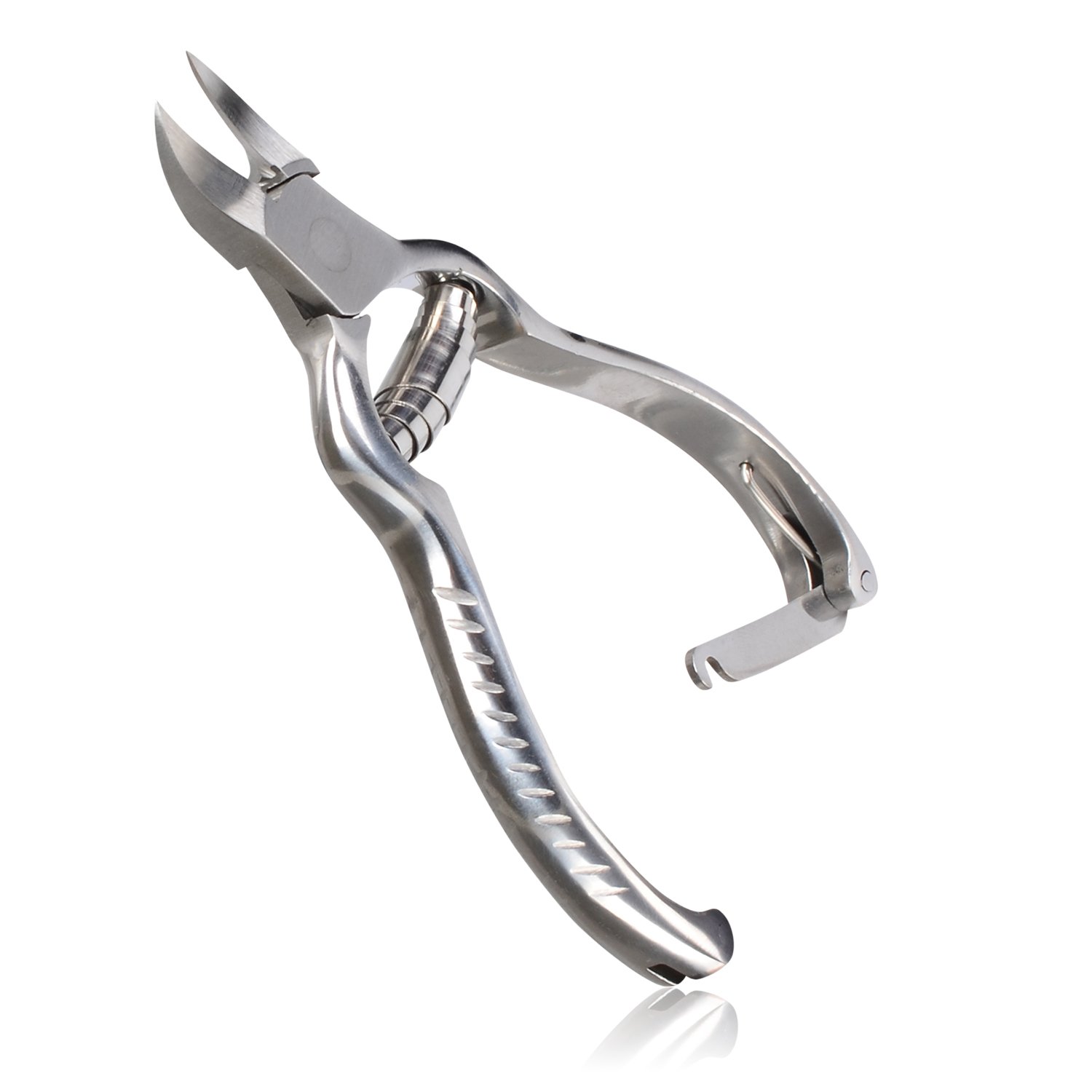 ISOTO Nail Clipper for Thick Nails Heavy Duty Toenail Clipper Nipper Thick Nails,Long Jaw, Long Handle