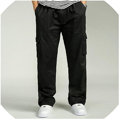 green baggy cargo pants