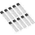 Bridgold 10pcs A3144 3144 Hall Effect Sensor Magnetic Detector,3-Pin