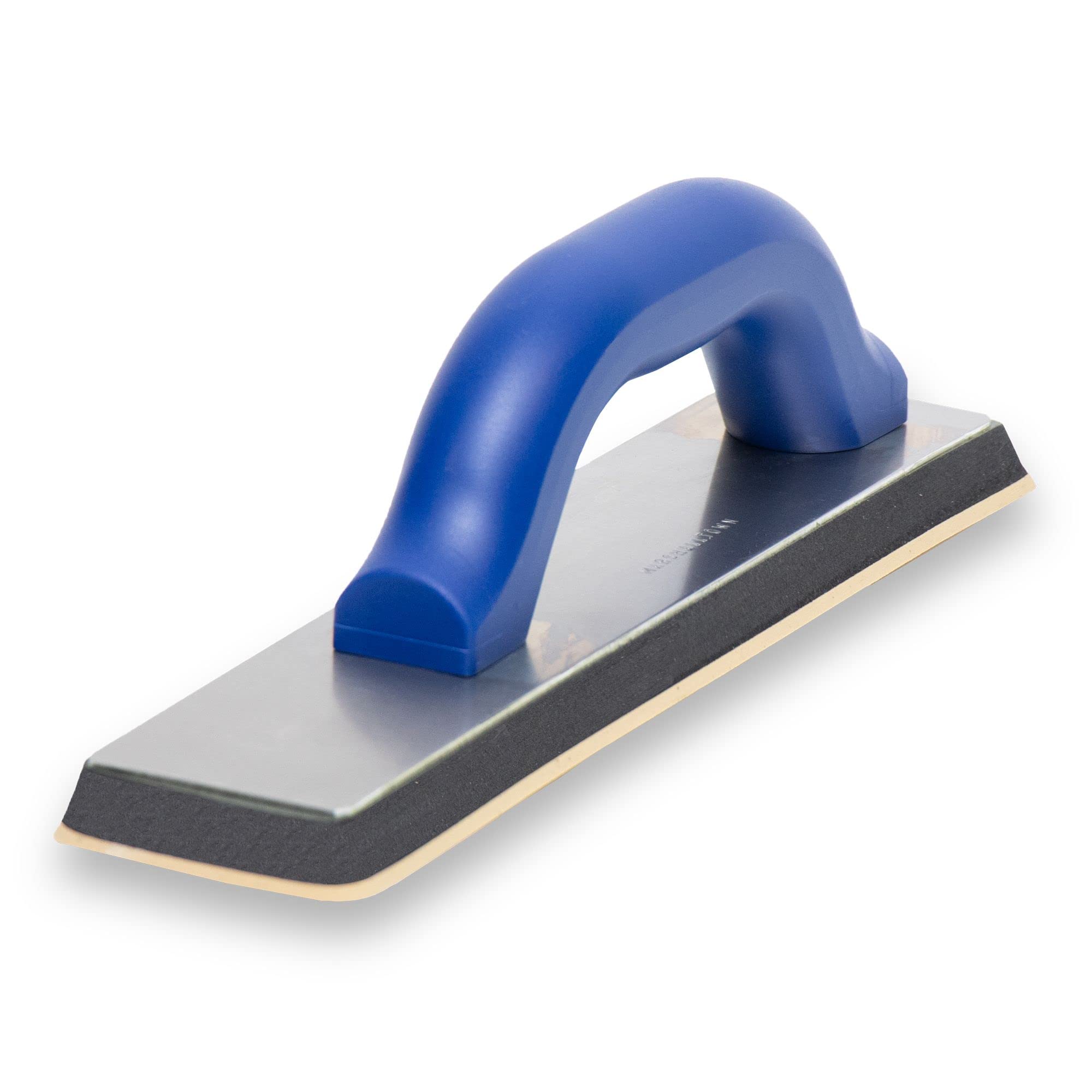 Marshalltown Tile Grouters Float, 12 x 3 inches, Offset Plastic Handle, Pure Gum Rubber, Made in The USA, 43BC