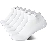 Calvin Klein Women's Quarter Socks - 6 Pack Cushioned Athletic Ankle Socks for Women - Women's Sports Socks (Size: 4-10)