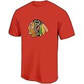 NHL Kids Youth 8-20 Official Team Color Polyester Performance Primary Logo Short Sleeve T-Shirt