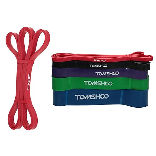 TOMSHOO Pull Up Assist Band, 208cm Stretching Resistance Band