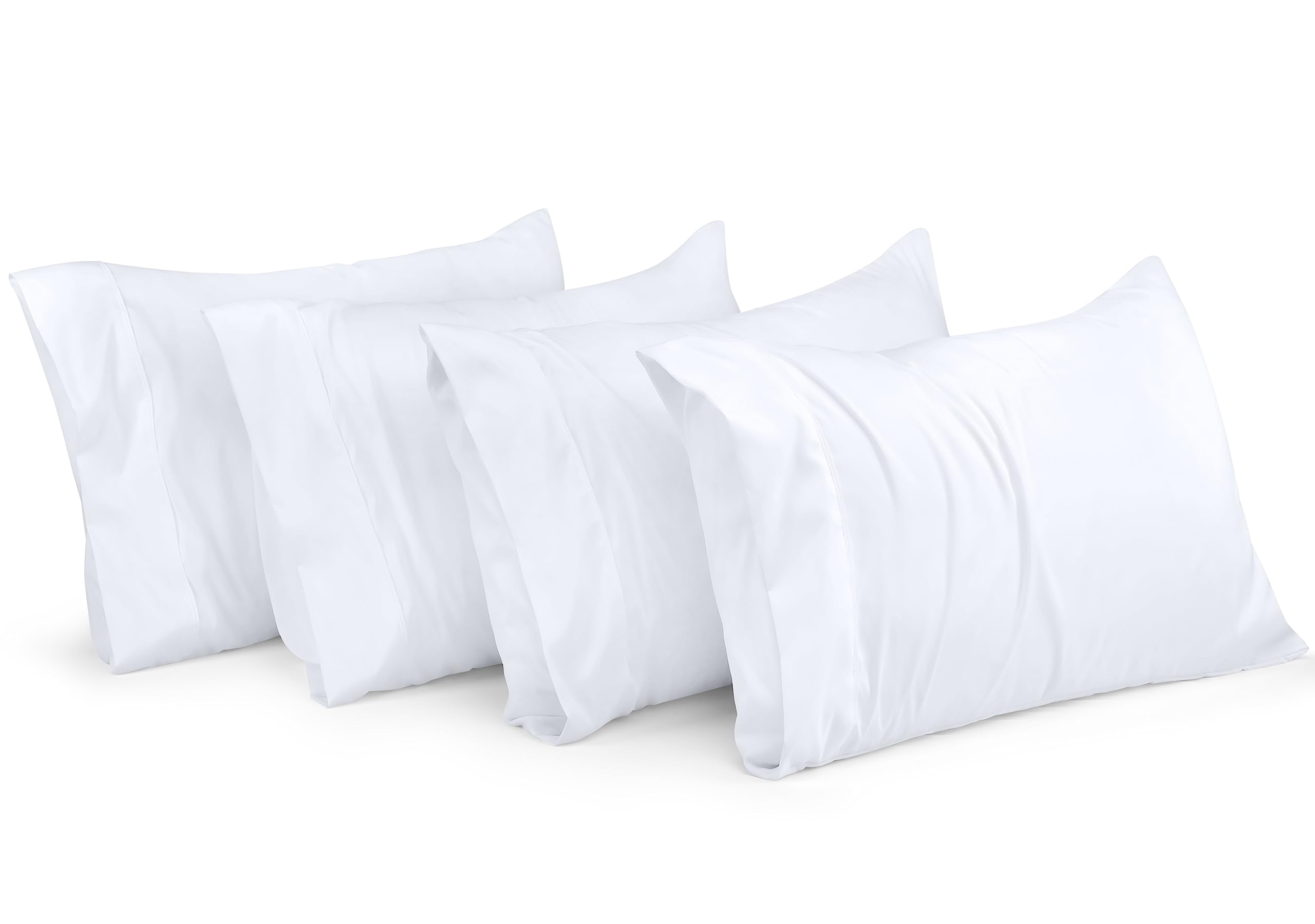 Utopia Bedding Standard Pillow Cases - Pack of 4